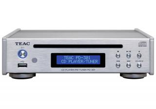 Teac VRDS-701 (VRDS701) CD Player with Preamp Color: Sliver
