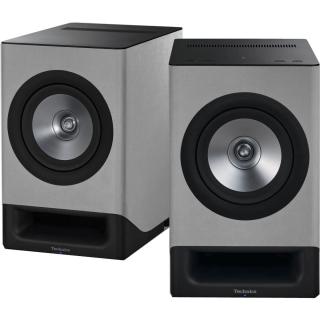 Technics SC-CX700 (SC CX700) Wireless Hi-Fi Speaker System, Active Speakers- 2pcs Color: Gray