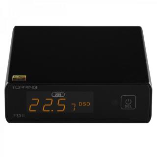 Topping E30 II (E-30 II) Digital-to-analogue converter, USB DAC Colour: Black