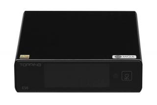 Topping E50 (E-50) USB DAC digital to analog converter, MQA Color: Black