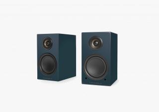 Triangle Elara Active LN-01A (LN01A) active booksheelf speakers 2x50W with Bluetooth aptX - 2 pieces Color: Abyss blue