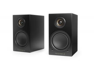 Triangle Elara Active LN-01A (LN01A) active booksheelf speakers 2x50W with Bluetooth aptX - 2 pieces Color: Black