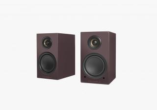 Triangle Elara Active LN-01A (LN01A) active booksheelf speakers 2x50W with Bluetooth aptX - 2 pieces Color: Dark purple