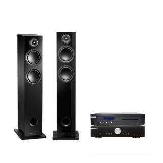 Triangle Elara LN05 (LN 05) + Musical Fidelity M2si (M2 si) + Musical Fidelity M2scd (M2 scd) Set stereo