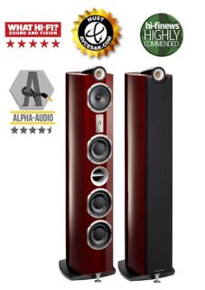 Triangle Signature Alpha Floorloudspeakers Made in France - pair Color: Black gloss