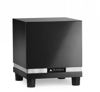 Triangle Thetis 300 Subwoofer with a power of 150W for home cinema or stereo  -1szt Color: Black-black gloss