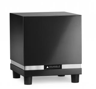 Triangle Thetis 340 subwoofer with power of 250W for home cinema or stereo -1szt. Color: Black-black gloss