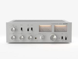 Unitra WSH-805 (WSH805) Stereo integrated amplifier with dual-mono design Colour: Silver