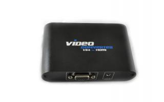 VGA + audio to HDMI converter (V-350)