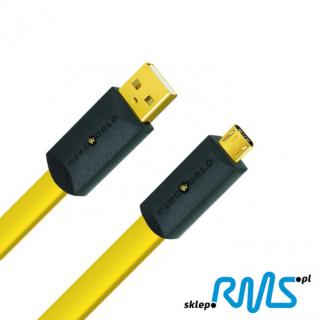Wireworld Chroma 8 (C2AM) USB 2.0 A - micro-B Cable flat - 3m
