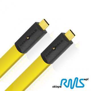 Wireworld Chroma 8 (C31C) USB 3.1 C - C Cable flat - 1m