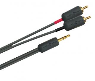 Wireworld iWorld jack stereo 3.5mm -2xRCA cable (IPA) - 1,5m