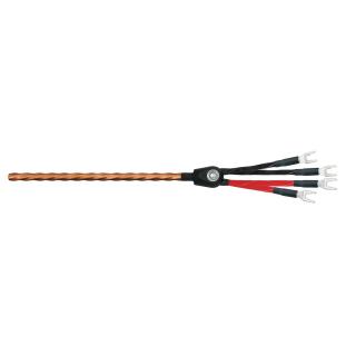 Wireworld Mini Eclipse 8 (MEB) Bi-wire speaker cable with banana or spades plug - 2,5m Plugs: spades