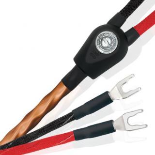 Wireworld Mini Eclipse 8 (MES) Speaker cable with banana or spades plug - 2,5m Plugs: banana