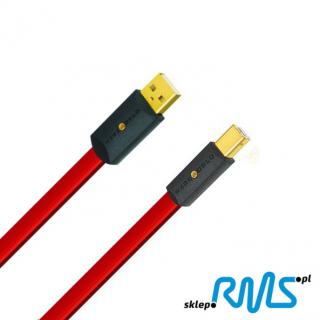 Wireworld Starlight 8 (S2AB) USB 2.0 A - B Cable flat - 0,6m