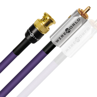 Wireworld Ultraviolet 10 (UVV) Interkonekt RCA-BNC Coaxial - 1m
