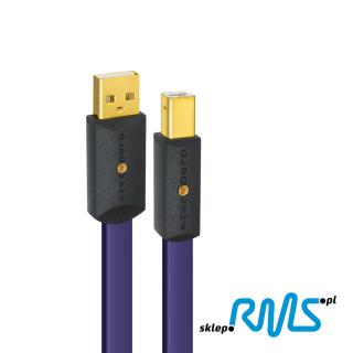 Wireworld Ultraviolet 8 (U2AB) USB 2.0 A - B Cable flat - 3m
