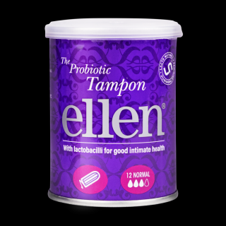 Ellen tampony probiotyczne - MINI, NORMAL, SUPER NORMAL - 12 sztuk