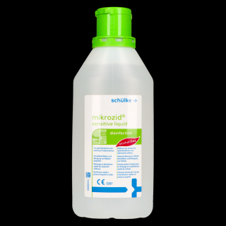 Mikrozid sensitive liquid - płyn do szybkiej dezynfekcji i czyszczenia powierzchni wyrobów medycznych 1 l/ 5l 1l