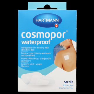 Opatrunek chłonny cosmopor waterproof (Hartmann) 7,2 cm x 5 cm