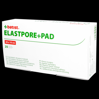 Plaster opatrunkowy Elastopore + Pad - sterylny (Batist) [25 sztuk] 10 x 20 cm