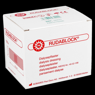 Plaster poiniekcyjny Rudablock (2,5 cm x 8,5 cm)