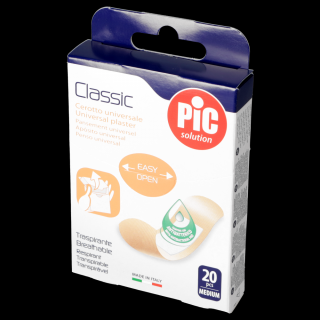 Plastry antybakteryjne Classic (Pic Solution) 19 mm x 72 mm