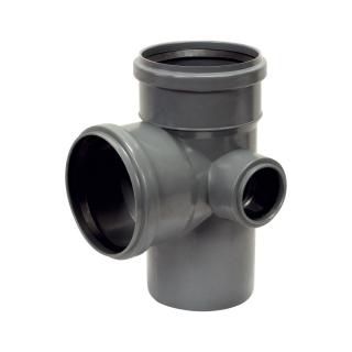 czwórnik kanalizacyjny 110 x 50 x 110/90° narożny, prawy