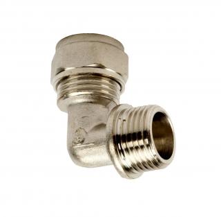 kolano 20/2,0 x 1/2" GZ skręcane do systemów PEX