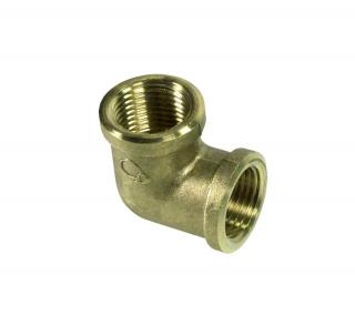 kolano 3/8" (DN10) mosiężne