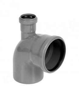 kolano kanalizacyjne 110/90° z odejściem górnym 50mm