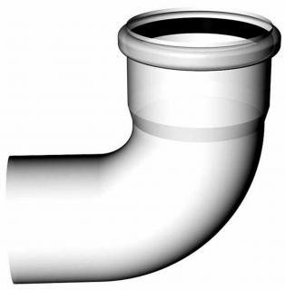 kolano kominowe dn 60mm x 90st. STARR PPH do kotłów kondensacyjnych