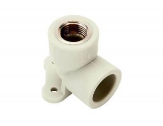 kolano PP 20 x 1/2" z uchwytem gwint wew.