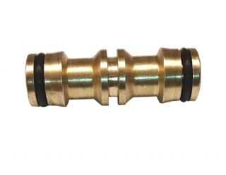 łącznik QUICK 16 mm mosiężny z oringami
