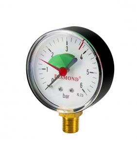 manometr radialny 2,5 bar x 1/4", średnica tarczy - 63mm