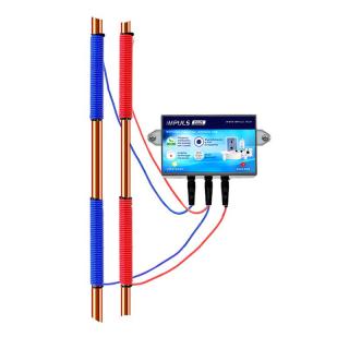 odkamieniacz - generator Impuls DUO 32 mm + 32 mm (5/4" + 5/4") dla zimnej i ciepłej wody