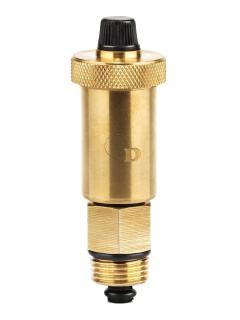 odpowietrznik automatyczny 1/2" 554 z zaworem stopowym - DIAMOND