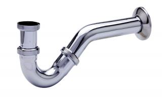 półsyfon rurowy 1 1/4" x 32 VIEGA 5535 chromowany do bidetu
