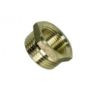 redukcja 6/4" x 3/4" (DN40 x DN20) mosiężna