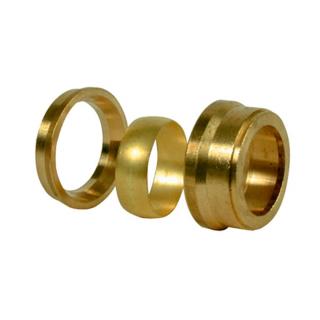 redukcja wewnętrzna 22mm x 15mm do złączek skręcanych Conex do rur miedzianych