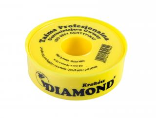 teflon 0,2mm x 19mm x 15mb. - (żółty)