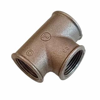 trójnik 1/2" czarny