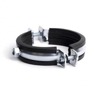 uchwyt metalowy 6" z gumą 159-168mm