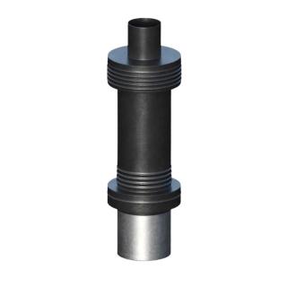 wylot pionowy spalin 60/100, h-250mm PP-AL. RICOM PAL