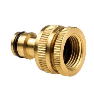 złączka CELLFAST do kranu 3/4" x 1/2" z szybkozłączem, mosiężna