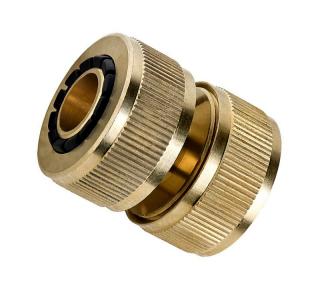 złączka do węża 1/2" mosiężna (reparator - dwuzłączka)