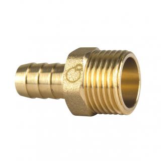złączka mosiężna 1/2" do węża 14mm