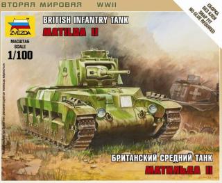 British infantry tank Matilda II