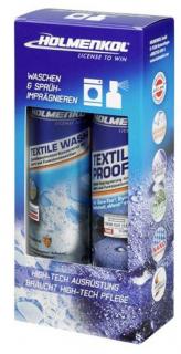 Zestaw Holmenkol Textile Wash + Proof 2*250ml