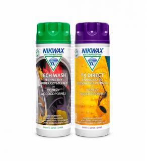 Zestaw Nikwax Tech Wash + TX.Direct 2x300ml